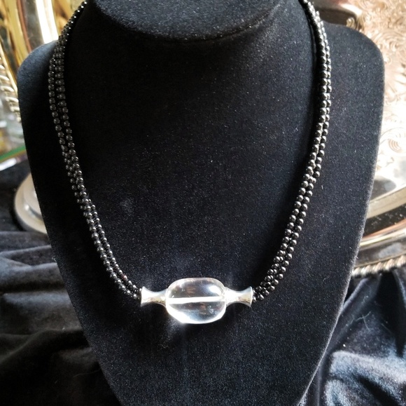 Robert Lee Morris Jewelry - RLM Studio Sterling Silver Pools of Light Necklace